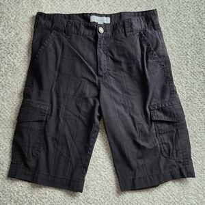 Men's Black Cargo Shorts